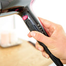 Solac hair dryer ultra fast dry, 3 speed settings for quick drying and with minimal effort