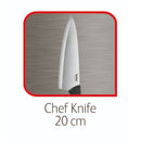Tefal, Chefs knife (20 cm) Black Stainless steel K2213204