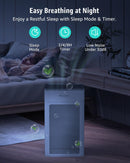 Gree, Air Purifier Allergy Sufferers with HEPA Filter and UV Light, up to 80m2