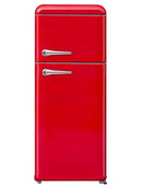 Campomatic, Top Mount Defrost 244L Fridge, Red