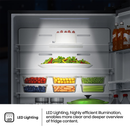 Hisense, Bottom Mount Refrigerator 21CFT