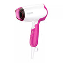 Philips drycare essential travel hair dryer, travel beauty products for best hair styling results