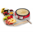 Ariete, 202/00 Crepe Maker 1000W, Red