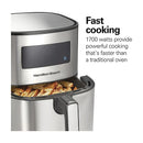 Hamilton Beach, Digital Air Fryer with Nonstick Basket 5.6L
