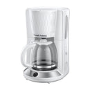 Russell Hobbs, Honeycomb Coffee Machine, White