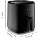 Tefal, Easy Fry Max, Black, 5 Liters, digital with 10 presets 1550 W