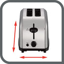 Tefal, Toaster Equinox 2 Long Slots 1400 W