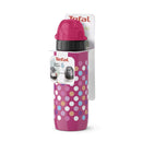 Tefal, K3192412 Drink2Go Light Steel – Decor Dots 0,6L, Pink