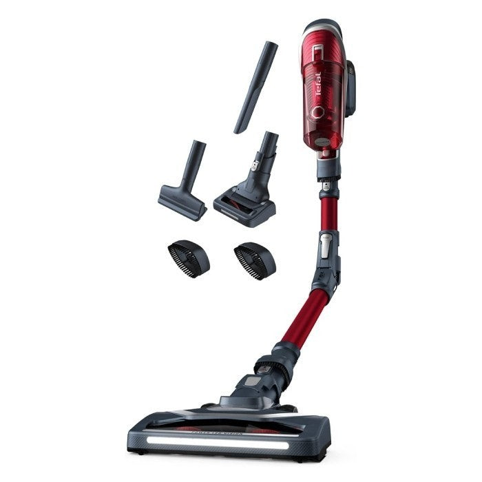 Buy Tefal X-Force Flex 8.60 185 Watts Dry Vacuum Cleaner (0.55 Litres,  TY967701, Red/Black) Online - Croma