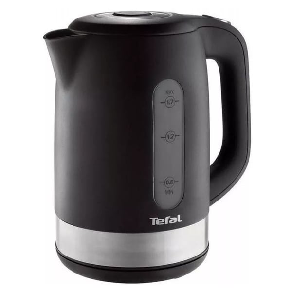 Tefal, Equinoxe KO3308 Black with Stainless Steel kettle 1,7L
