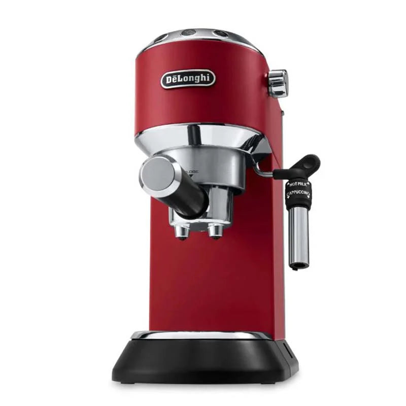 Delonghi, Dedica Style EC 685.R Pump Espresso Coffee Machine, Red