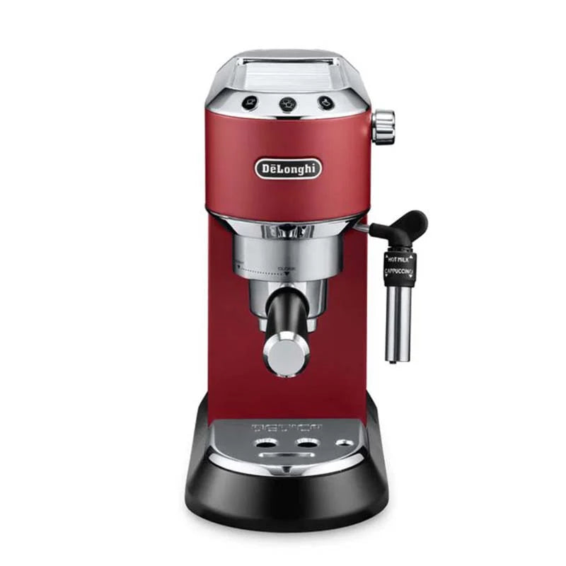 Delonghi, Dedica Style EC 685.R Pump Espresso Coffee Machine, Red