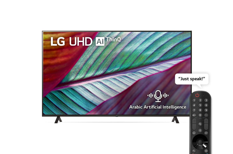 LG, 65 Inch 4K UHD Smart LED TV with Built-in Receiver