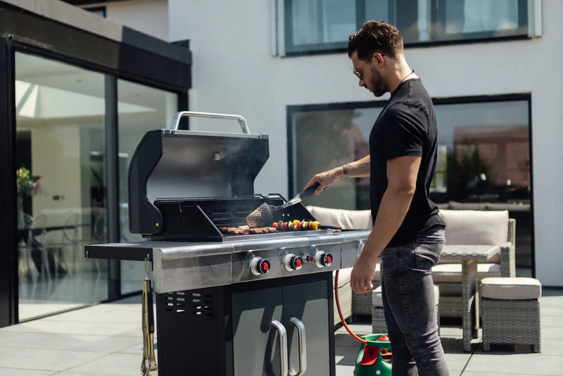 Landmann, Triton Maxx 3.1 Gas Bbq - Stainless Steel