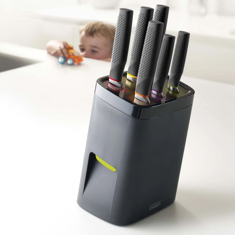 Joseph Joseph, LockBlock™ Black Knife Block Set