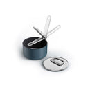 Joseph Joseph, Space Folding Handle Ceramic Non-stick 15cm Blue Saucepan & Lid