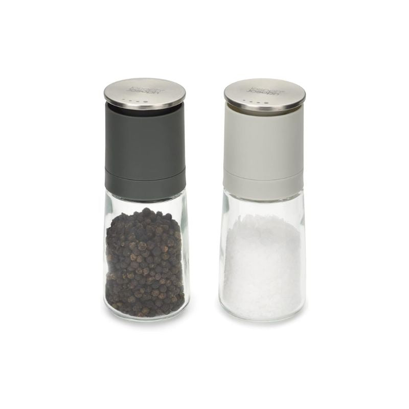 Joseph Joseph, Salt and Pepper Grinder Set – Black/Grey