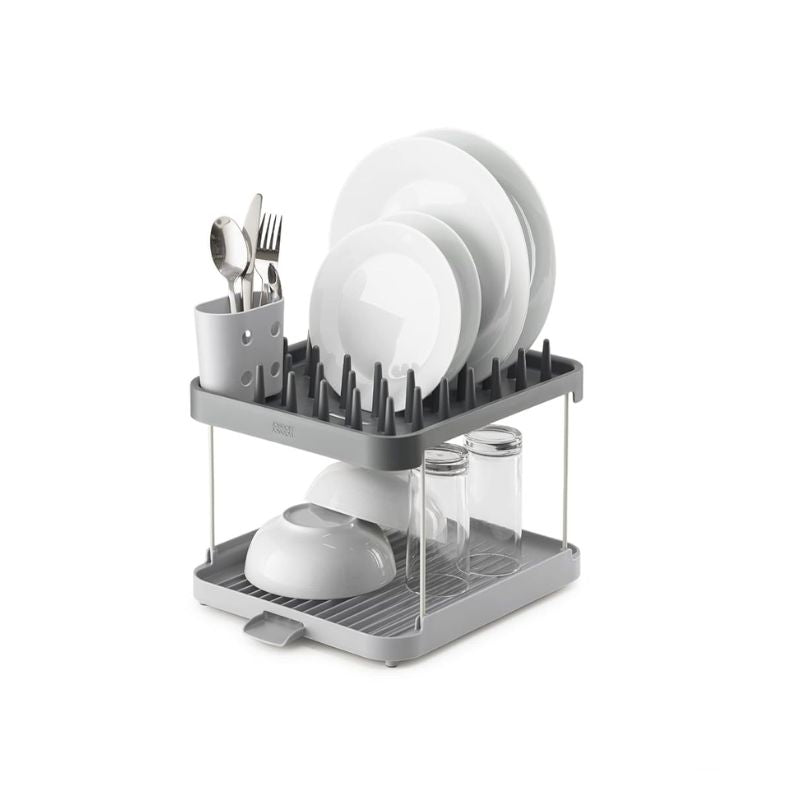 Joseph Joseph, Duo 2-Tier Dish Rack – Grey