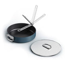 Joseph Joseph, Space Folding Handle Ceramic Non-stick 28cm Blue Saute Pan & Lid