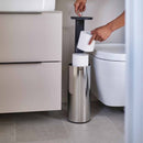 Joseph Joseph, Easystore™ Luxe Stainless-steel Concealed Toilet Roll Holder