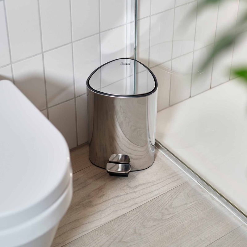 Joseph Joseph, EasyStore™ Luxe 5L Stainless-steel Pedal Bin