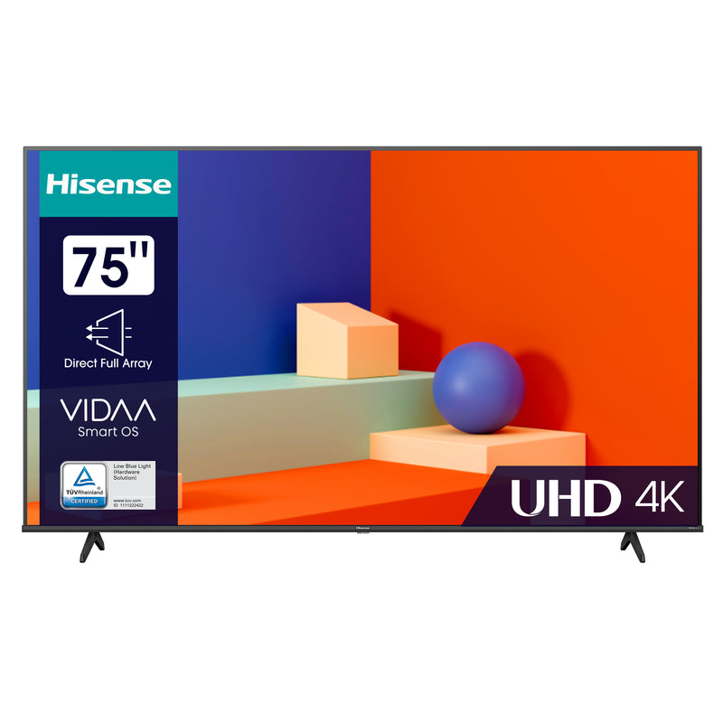 Hisense, 75A61K 4K Smart DLED Television 75inch