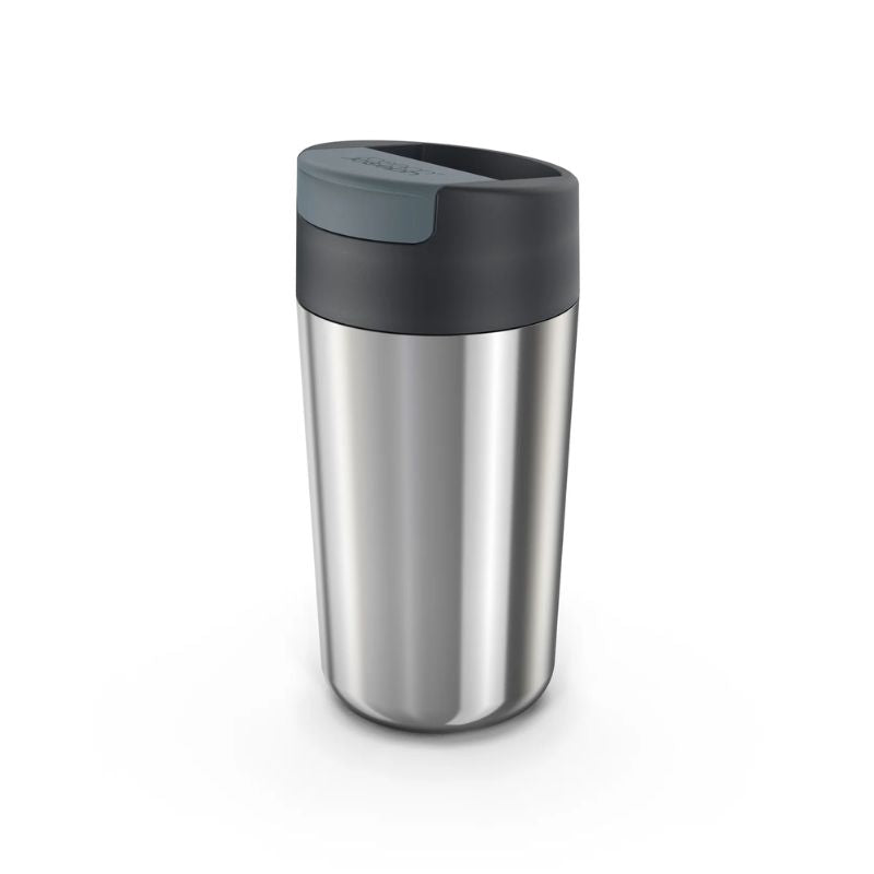 Joseph Joseph, Sipp™ Stainless-steel Travel Mug Large with Hygienic Lid 454ml