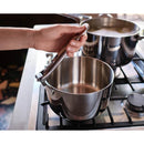 Joseph Joseph, Space 5-Piece Folding Handle Cookware Set - Stainless Steel