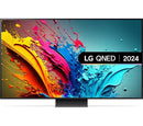 LG 75” 4K QNED Smart TV featuring vibrant colors, enhanced contrast, and a sleek design for an immersive viewing experience at home.