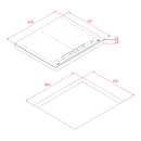 Teka, Maestro Induction hob IZF 68600 Black Glass