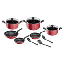 Tefal, Super Cook Non-Stick Cookware Set, 12 Pcs, B460SC84