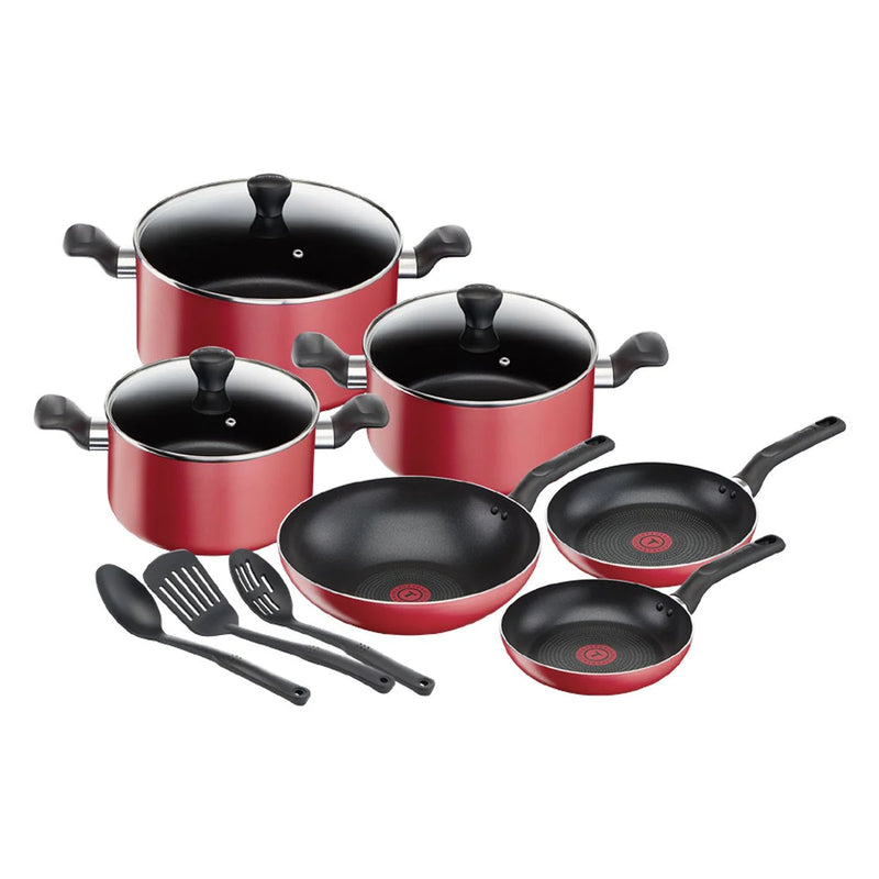 Super Cook Set Tefal, Super Cook Non-Stick Cookware Set, 12 Pcs, B460SC84