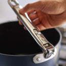 Joseph Joseph, Space Folding Handle Ceramic Non-stick 15cm Blue Saucepan & Lid