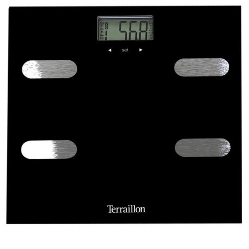 Terraillon, 14464 Fitness Black Bathroom Scale