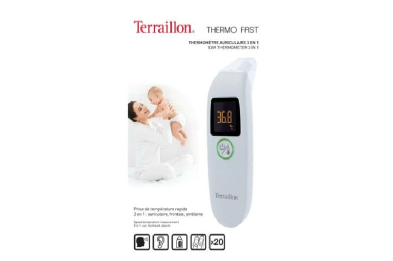 Terraillon, THERMO FAST - 3-in-1 Infrared Thermometer