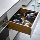 Joseph Joseph, Space Folding Handle Ceramic Non-stick 15cm Blue Saucepan & Lid