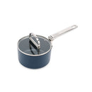 Joseph Joseph, Space Folding Handle Ceramic Non-stick 15cm Blue Saucepan & Lid