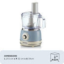 Ariete, 1781/05 Food Processor, Blue