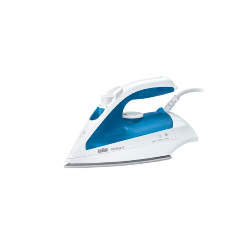 Braun, TexStyle 3 Steam Iron TS 340 C Blue