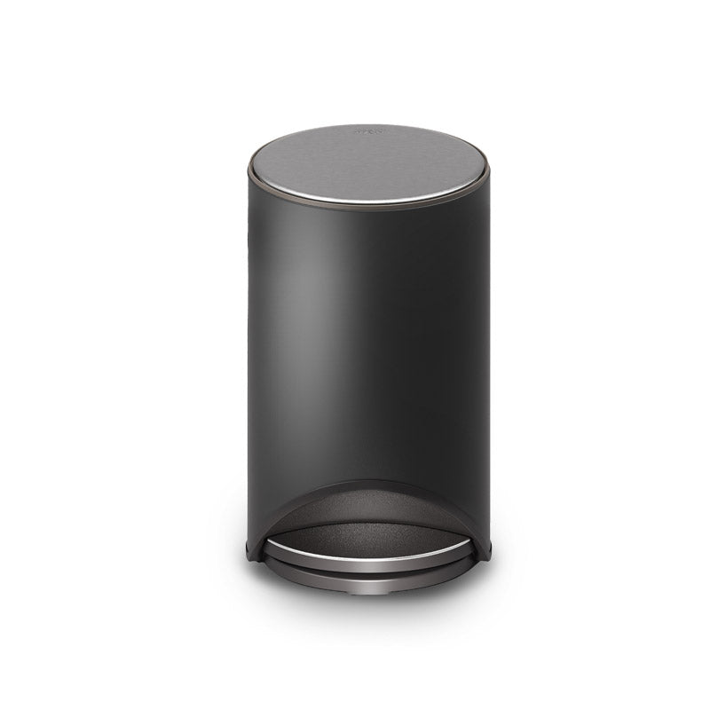 Joseph Joseph, Arc™ 10L Easy-push Matt Black Pedal Bin