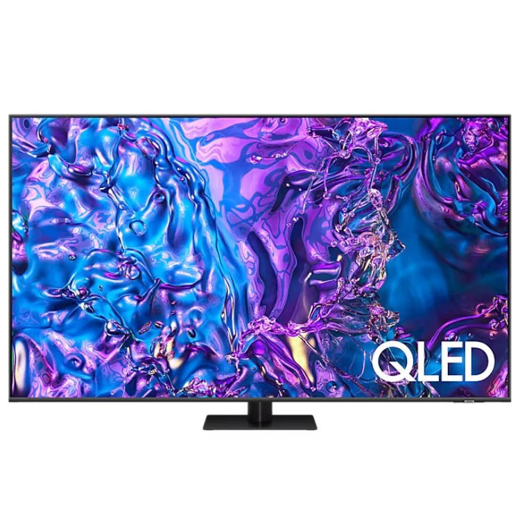 Samsung 85-inch QLED 4K Q70D Tizen OS Smart TV, Best large size Tv deals 2024 for movies and gaming, Quantum Processor 4K with glorious picture and sound, ultra-smooth gameplay without lag and motion blur with Motion Xcelerator Turbo+, Quantum HDR Wider range of contrast in cinematic scale