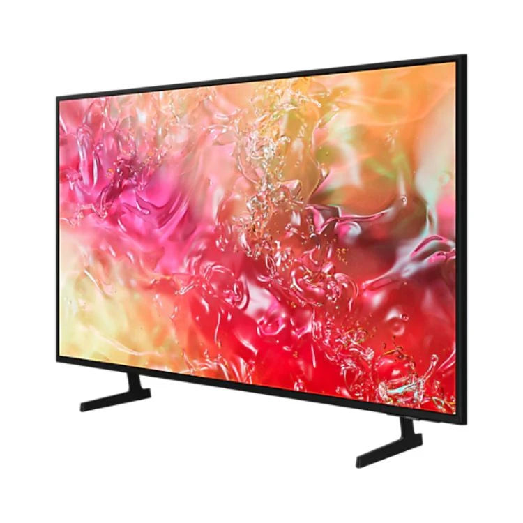 Samsung 55-inch Crystal UHD DU7000 4K Smart TV, Best small size Tv deals 2024 for movies and gaming, Experience stunning color and clarity with Crystal Processor 4K HDR technology, slim and sleek design adds a modern touch to any living space, Enjoy more immersive and lifelike picture