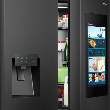 Hisense, Fridge Inverter 4 Doors 28 ft Black – RQ759N4IBU1