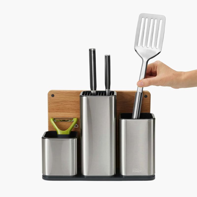 Joseph Joseph, CounterStore™ Stainless-steel Worktop Organiser