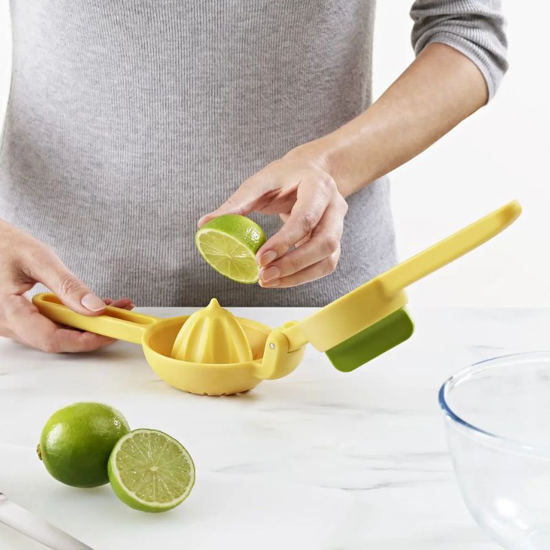 Joseph Joseph, JuiceMax Dual-action Yellow Citrus Press