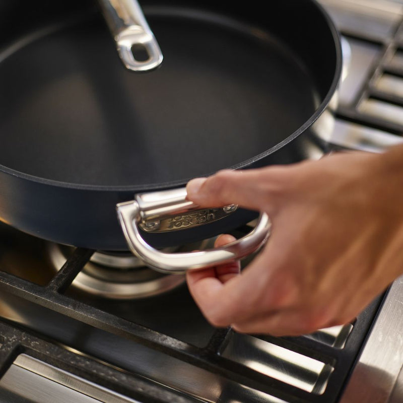 Joseph Joseph, Space Folding Handle Ceramic Non-stick 30cm Blue Frying Pan