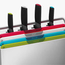 Joseph Joseph, Folio™ Icon Plus Multicolour 8-piece Knife & Chopping Board Set