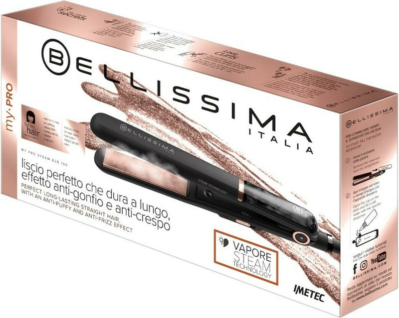 Bellissima, My Pro Steam B28 100 Hair Straightener with Steam & Ceramic Plates 64W