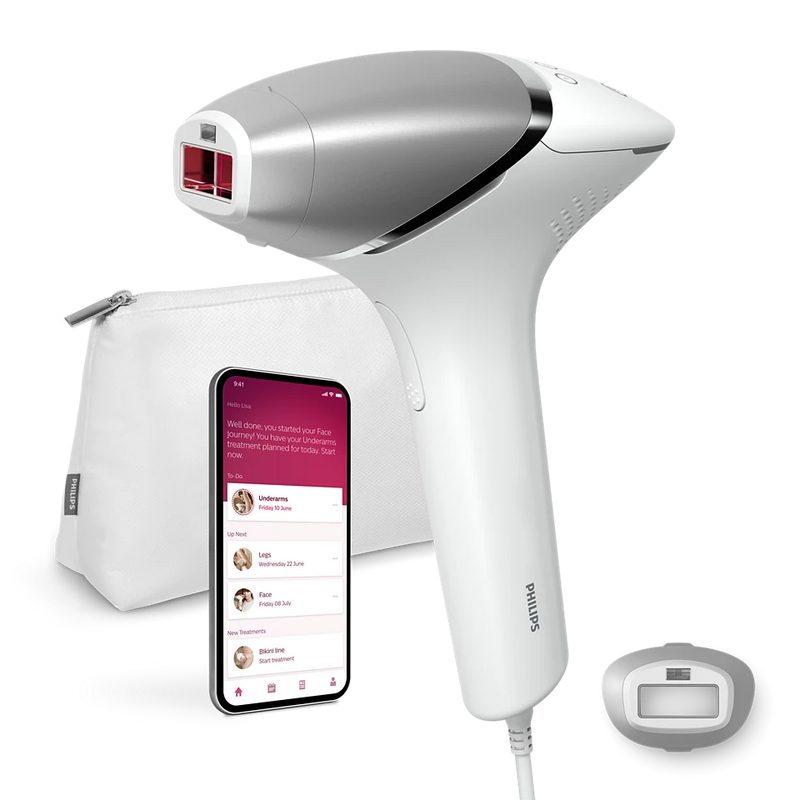 Philips Lumea IPL 8000 Series hair removal for 12 months smooth skin results