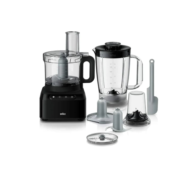 Braun, PureEase Food Processor FP 3132 BK